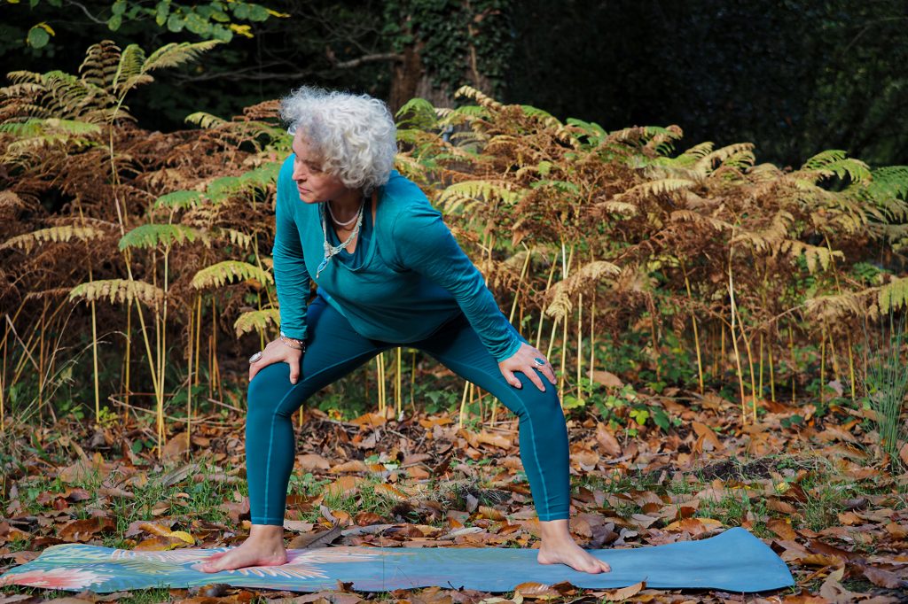 The Empowered Feminine Yoga in the Forest