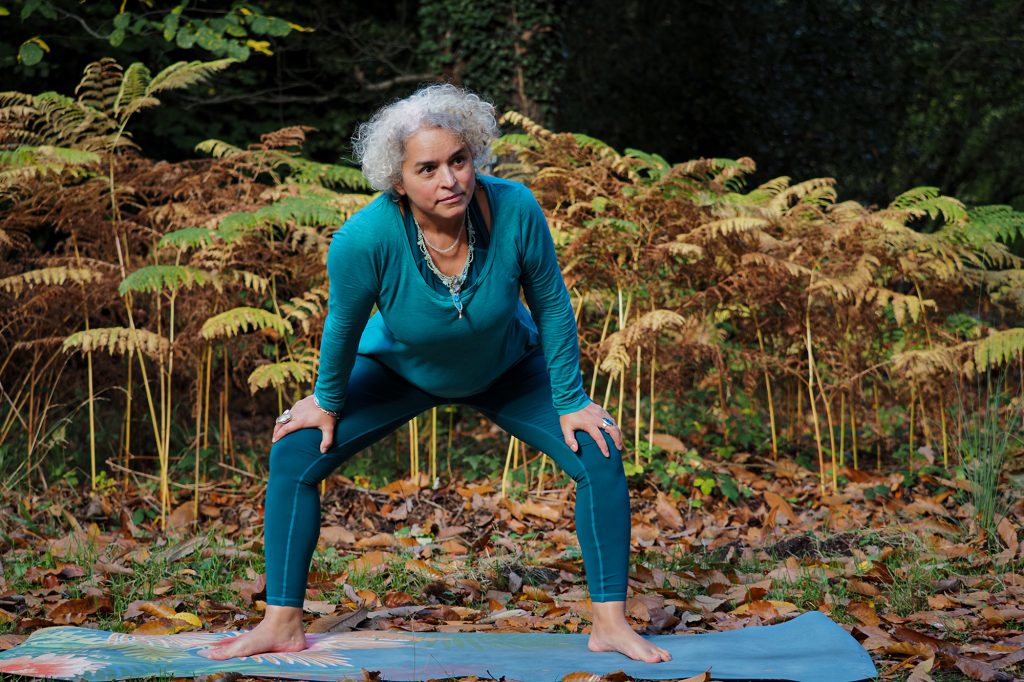 The Empowered Feminine Yoga in the Forest