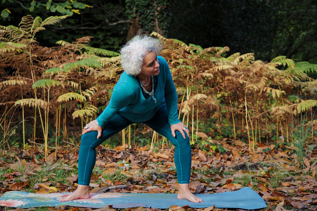 The Empowered Feminine Yoga in the Forest